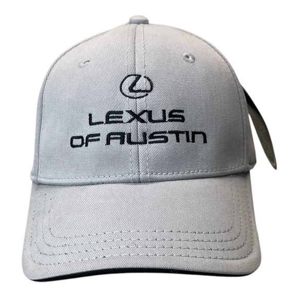Lexus of Austin Gray Baseball Adjustable Hat Cap Texas Luxury Car New - Picture 1 of 7